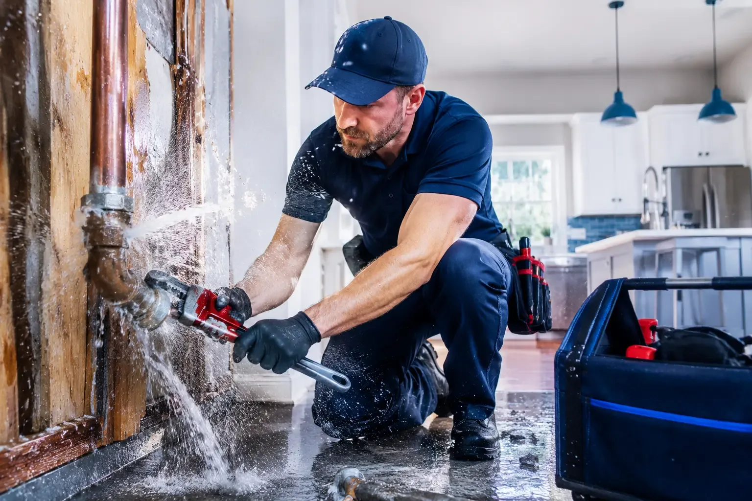 Local emergency pipe repair professionals in Belton, KY